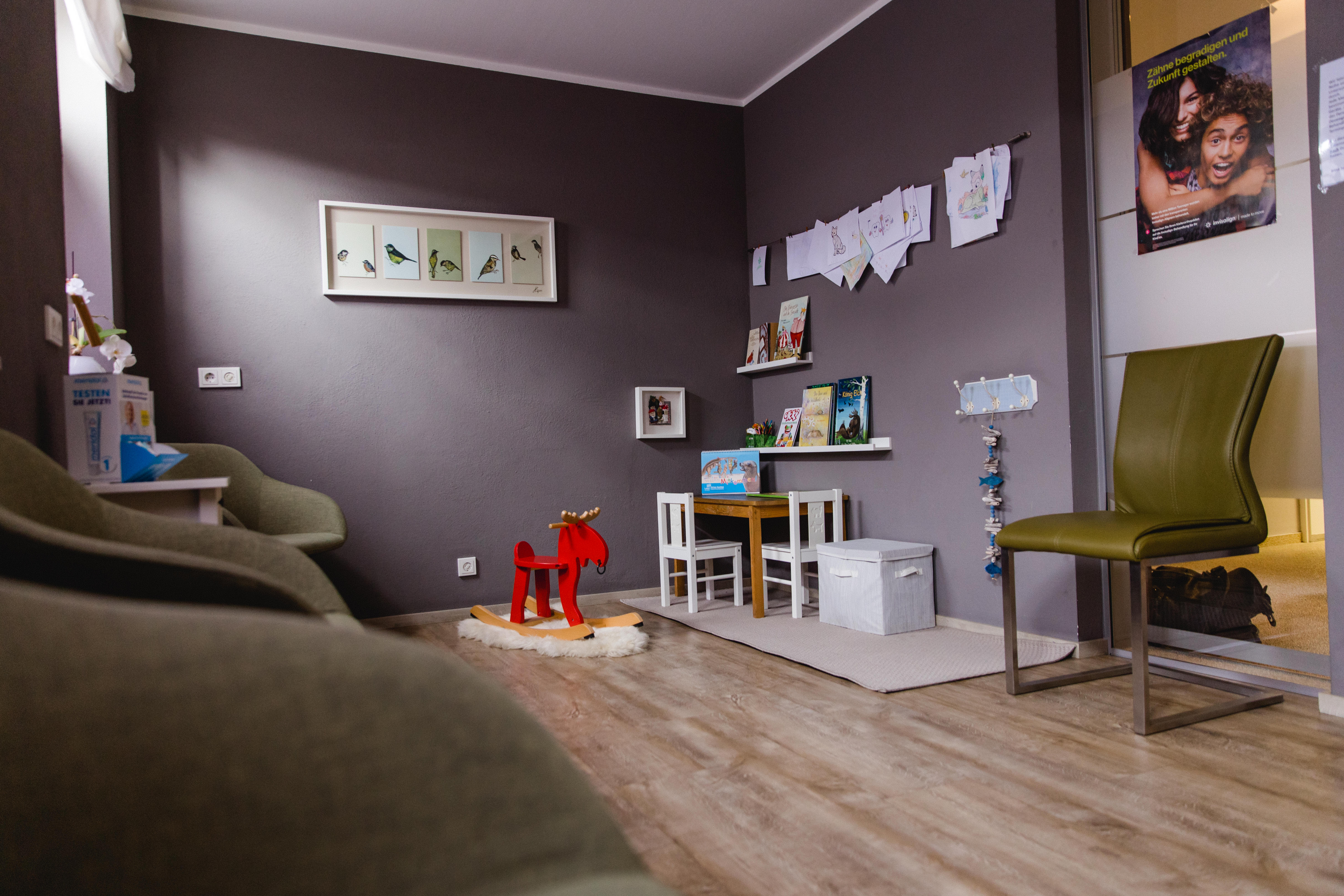 Detailaufnahme der Praxis